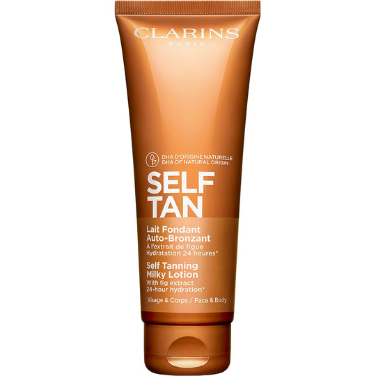 Self Tanning Milky-Lotion, 125 ml Clarins Brun Utan Sol