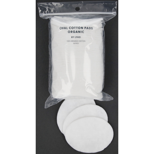 LYKO Cotton Pads Oval 50pcs 50 st