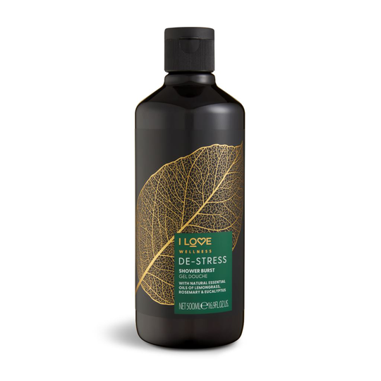 I Love Wellness Shower Burst Destress Ecualyptus & Cedarwood 500 ml