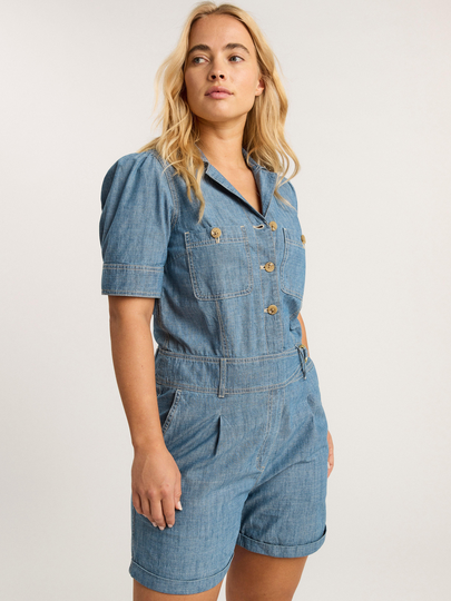 Kortärmad jumpsuit