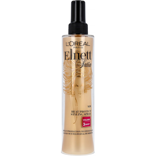 Loreal Paris Elnett Satin Heat Protect Styling Spray Volume 170 ml