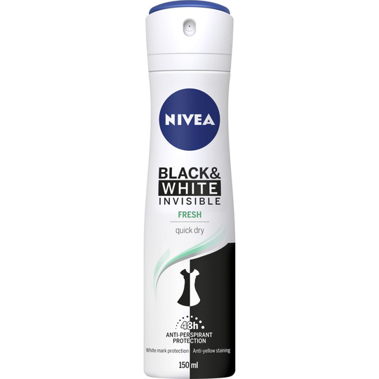 NIVEA Deo spray black&white fresh 150 ml