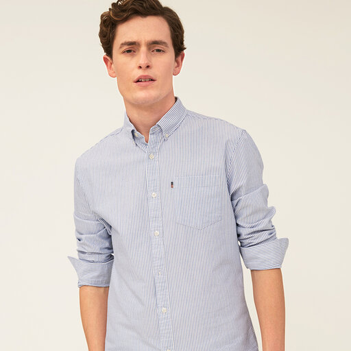 Kyle Organic Cotton Oxford Shirt