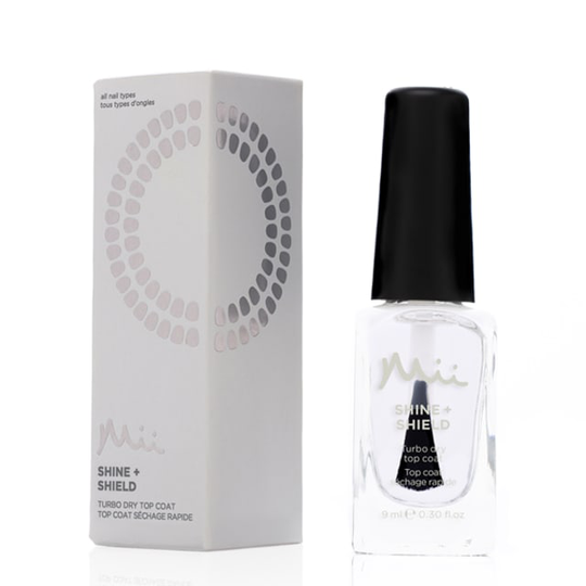 Shine + Shield Turbo Dry Top Coat, 9 Ml