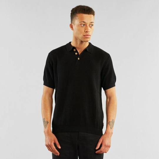 Sweater Short Sleeve Gnesta Black