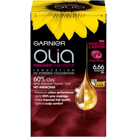 Garnier Olia Hårfärg 6.66 Extra Deep Red