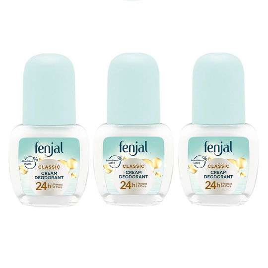 Classic Creme Deodorant Trio, Fenjal Hudvård