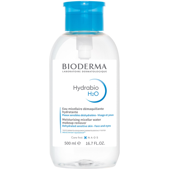 Bioderma Hydrabio H2O Moisturising Micellar Water Makeup Remover 500 m