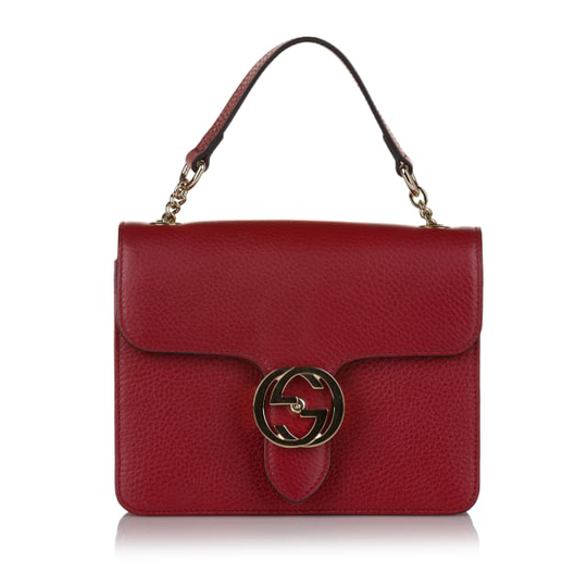 Gucci Interlocking G Leather Crossbody