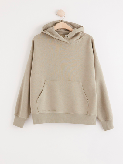 Hoodie med borstad insida