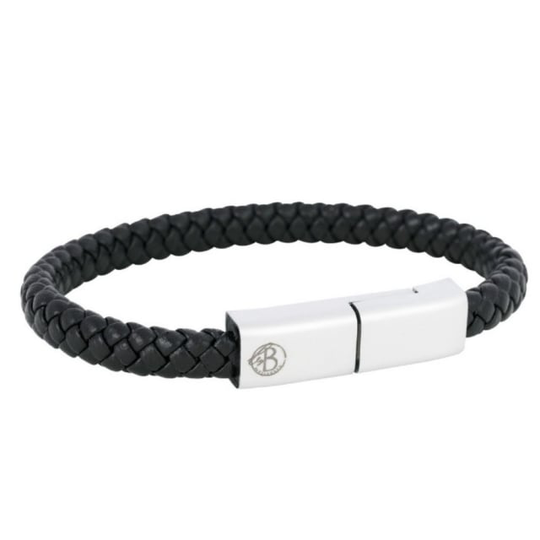 Iphone Charging Bracelet Black