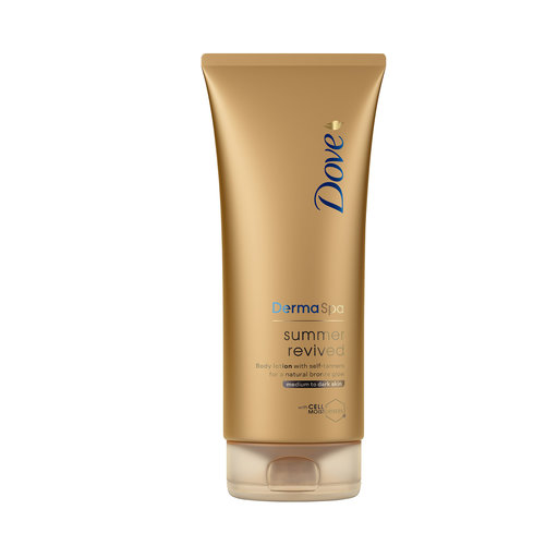 DermaSpa Summer Revived Dark Self Tan Body Lotion, 200 ml