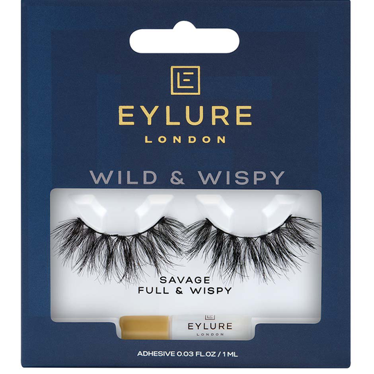 Wild & Wispy Savage Lashes, 1 ml Eylure Lösögonfransar