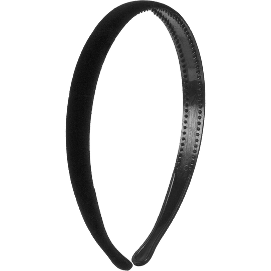 LYKO Diadem Velvet Black Headband Velvet Black