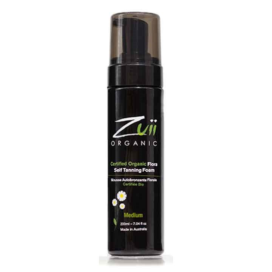 Zuii Organic Tan & Treat Self Tanning Foam Medium