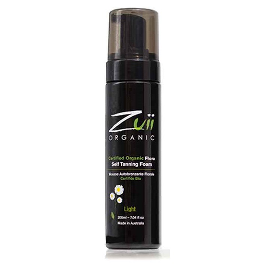 Zuii Organic Tan & Treat Self Tanning Foam Light
