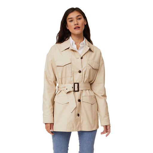 Jonalyn Waxed Cotton Coat