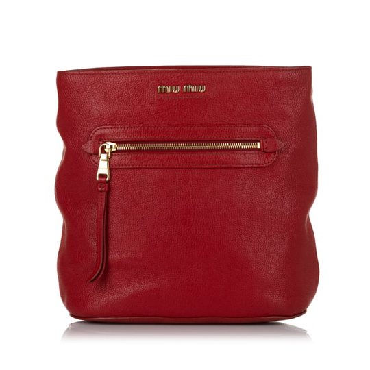 Miu Miu Leather Crossbody Bag