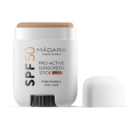 Mádara Skincare Spf50 Pro-Active Sunscreen Stick 18 g