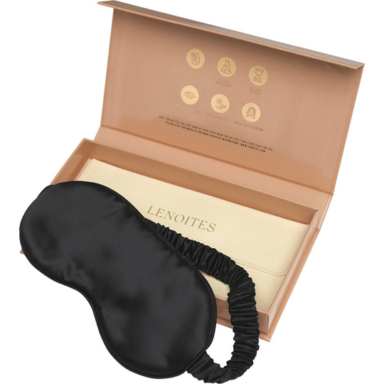 Mulberry Sleep Mask with Pouch, Lenoites Ansiktsmask