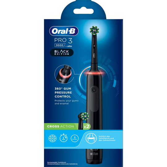 Oral-B Pro 3 3000 Black Eltandborste 1 st