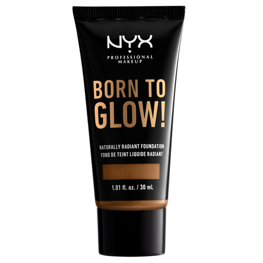 NYX Professional Makeup Born To Glow Naturally Radiant Foundation 16.7 Warm Mahogany