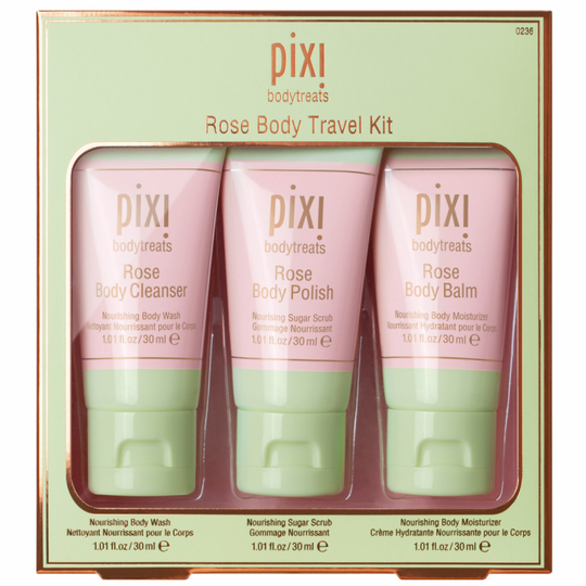 Pixi Rose Body Travel Kit