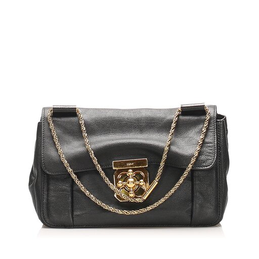 Chloe Elsie Leather Shoulder Bag