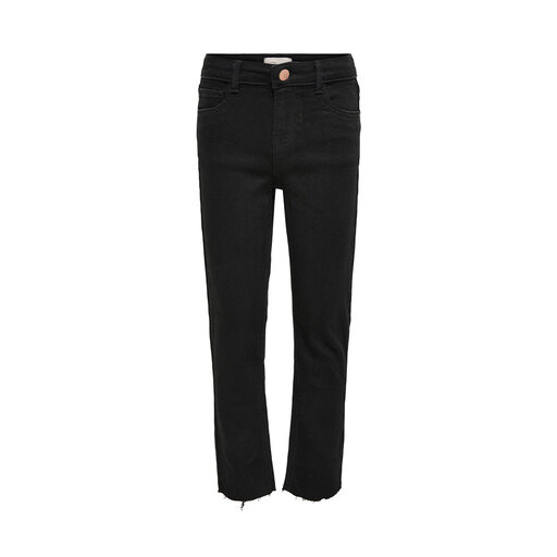 EMILY LIFE ST RAW BLACK JEANS
