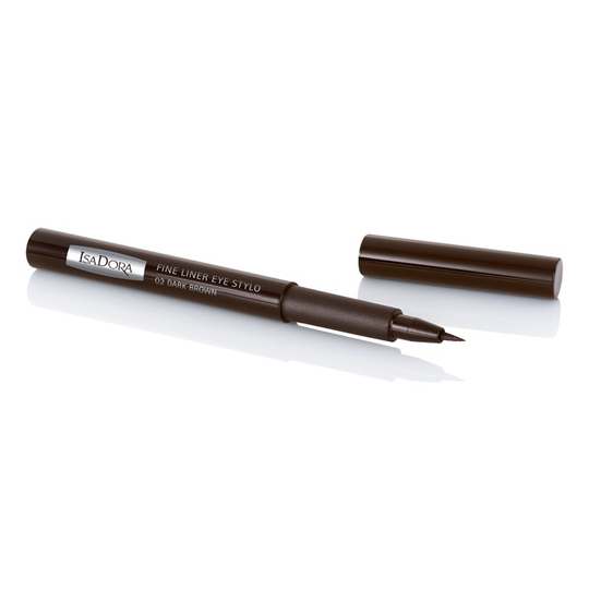 IsaDora Fine Liner Eye Stylo 02 Dark Brown
