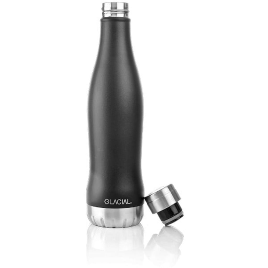 GLACIAL Matte Black Flaska 600 ml