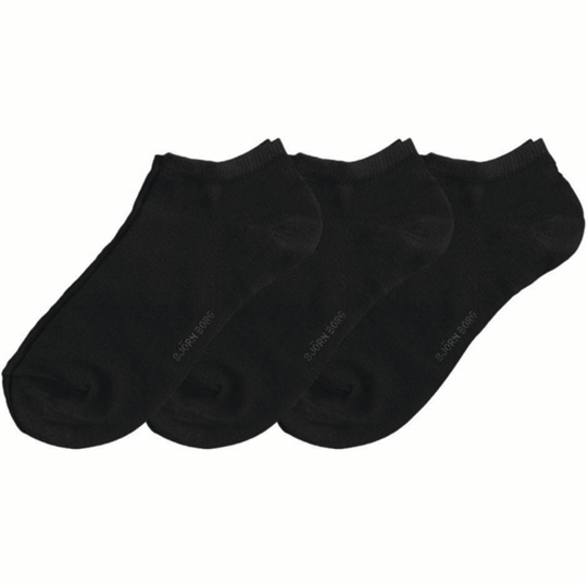 Essential Steps 3P - Black, Björn Borg Boxers och strumpor