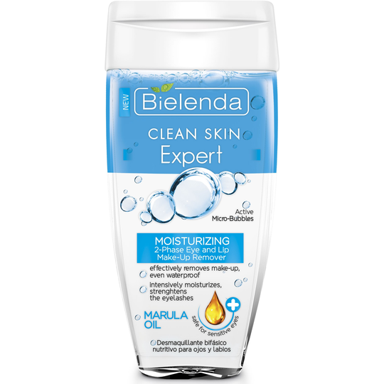 Bielenda CLEAN SKIN EXPERT Moisturizing 2-Phase Eye and Lip Make-Up Re
