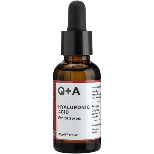 Hyaluronic Acid Facial Serum, 30 ml Q+A Ansiktsserum