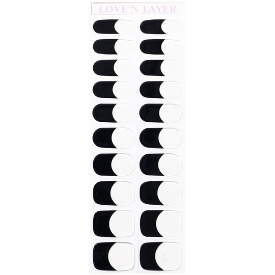 Love'n Layer 21´Essential Layers French Manicure Layers Black