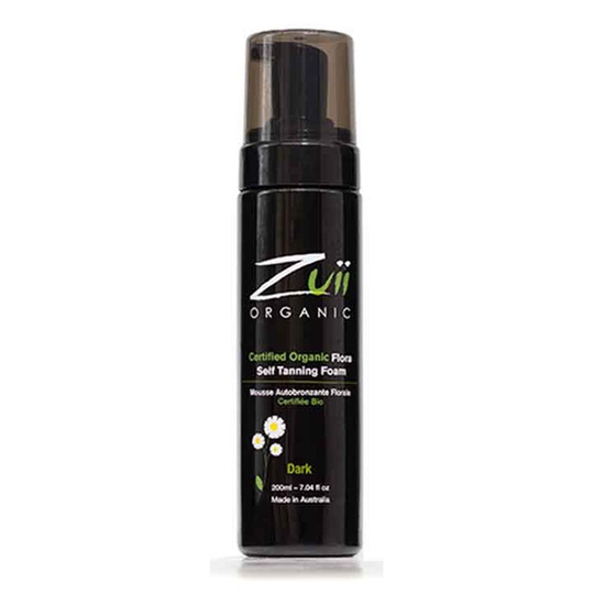 Zuii Organic Tan & Treat Self Tanning Foam Dark