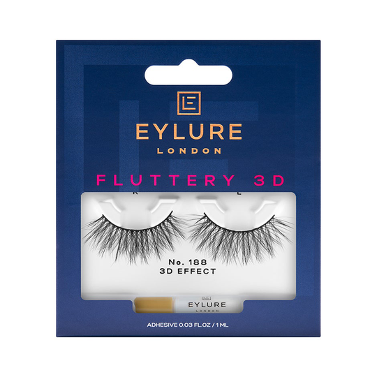 Fluttery 3D, 1 ml Eylure Lösögonfransar
