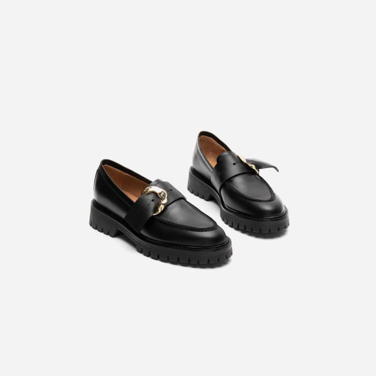 Stella Black Leather