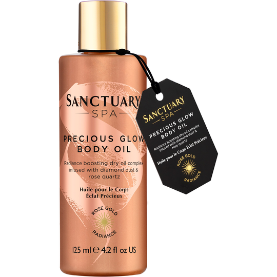 Sanctuary Rose Gold Radiance Precious Glow Body Oil 125 ml