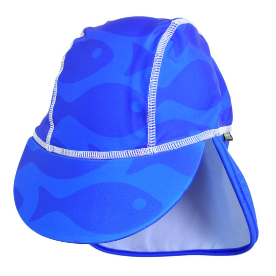 Swimpy Solid Fish Blue Solhatt Stl 98-104