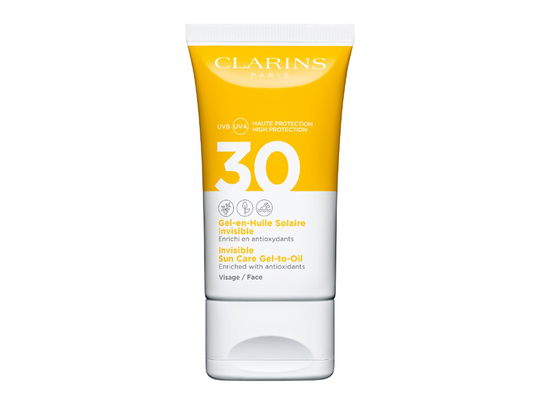 Clarins Sun Care Gel-to-Oil Face SPF30, Clarins Solskydd Ansikte