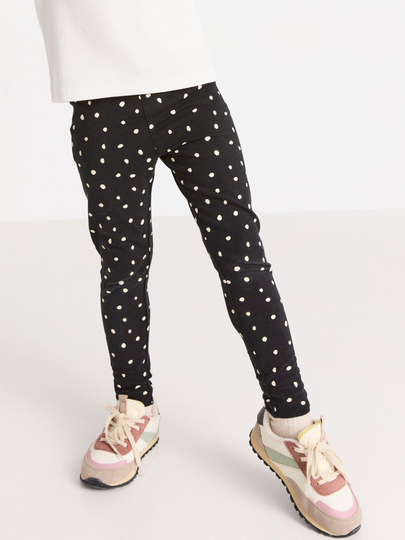 Leggings med prickar