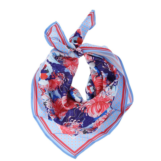 LYKO Scarf Blåblommig