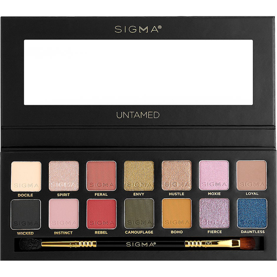 Untamed Eyeshadow Palette, Sigma Beauty Ögonskuggspalett