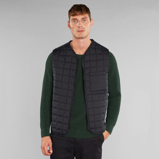 Quilted Vest Avesta Black