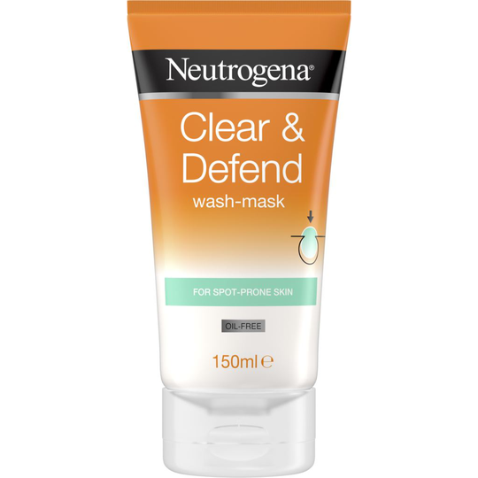 Neutrogena Clear & Defend Wash-Mask 150 ml