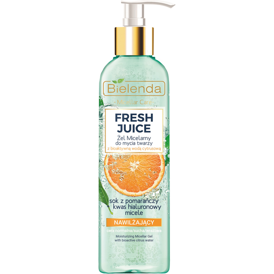 Bielenda FRESH JUICE moisturizing micellar gel with bioactive citrus w