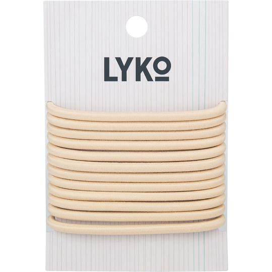 LYKO Hair Tie e 12-Pack Blond