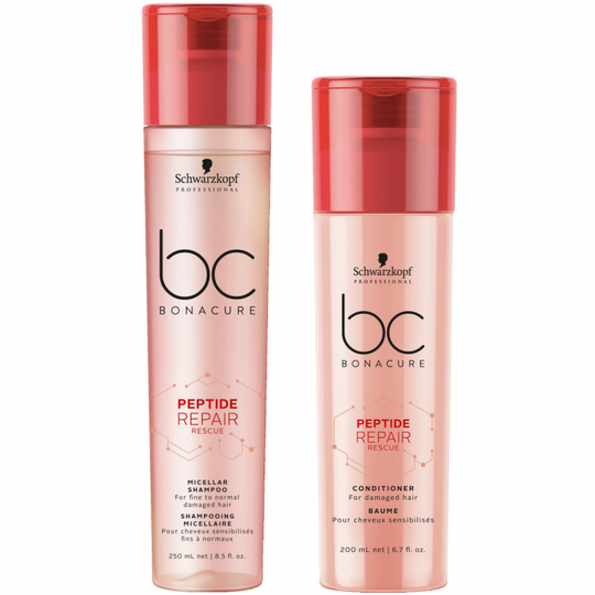 Schwarzkopf Professional BC Peptide Repair Rescue Duo