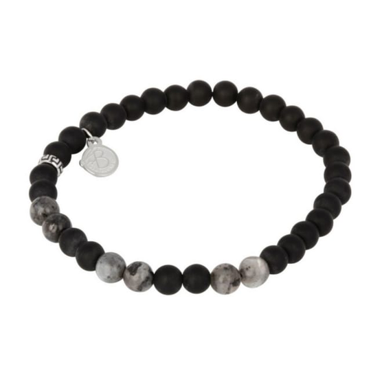 Bruno Beaded Bracelet Black